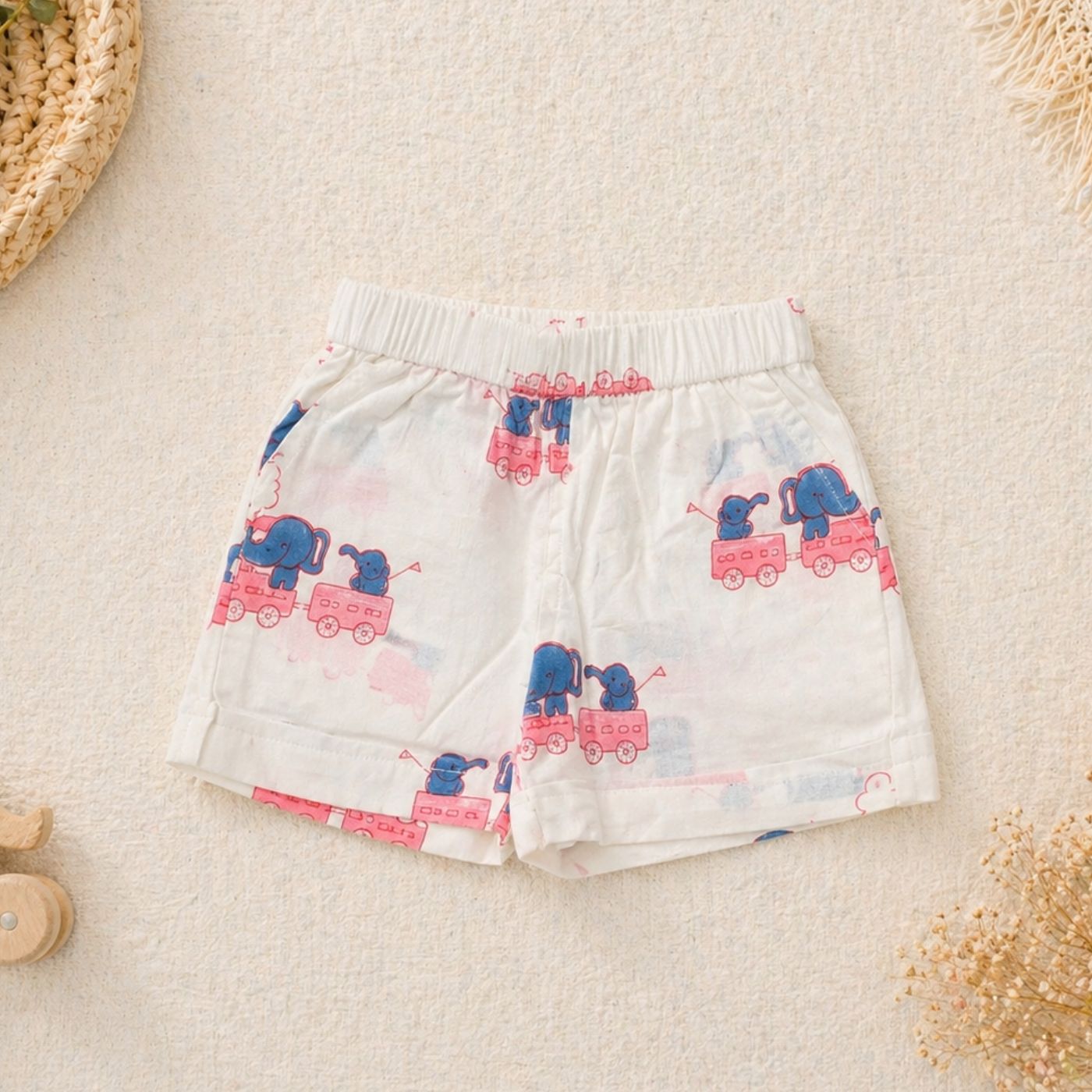 Pink Train Besties Co-ord Shorts Set