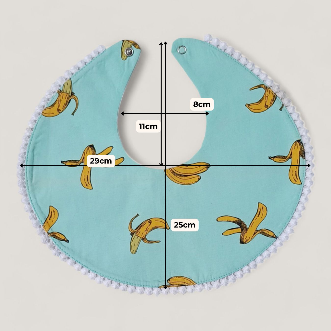 Blue and Yellow Banana Bib