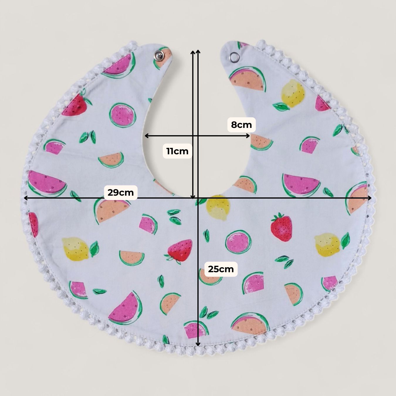 Multicolour Fruit Bib