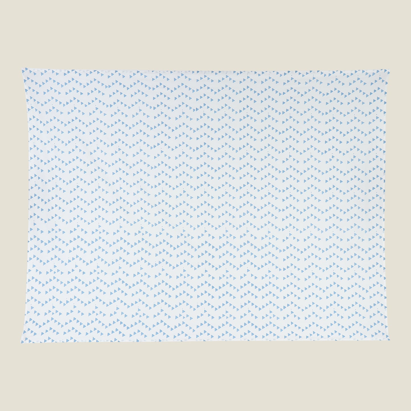 Blue Triangle Cot Sheet