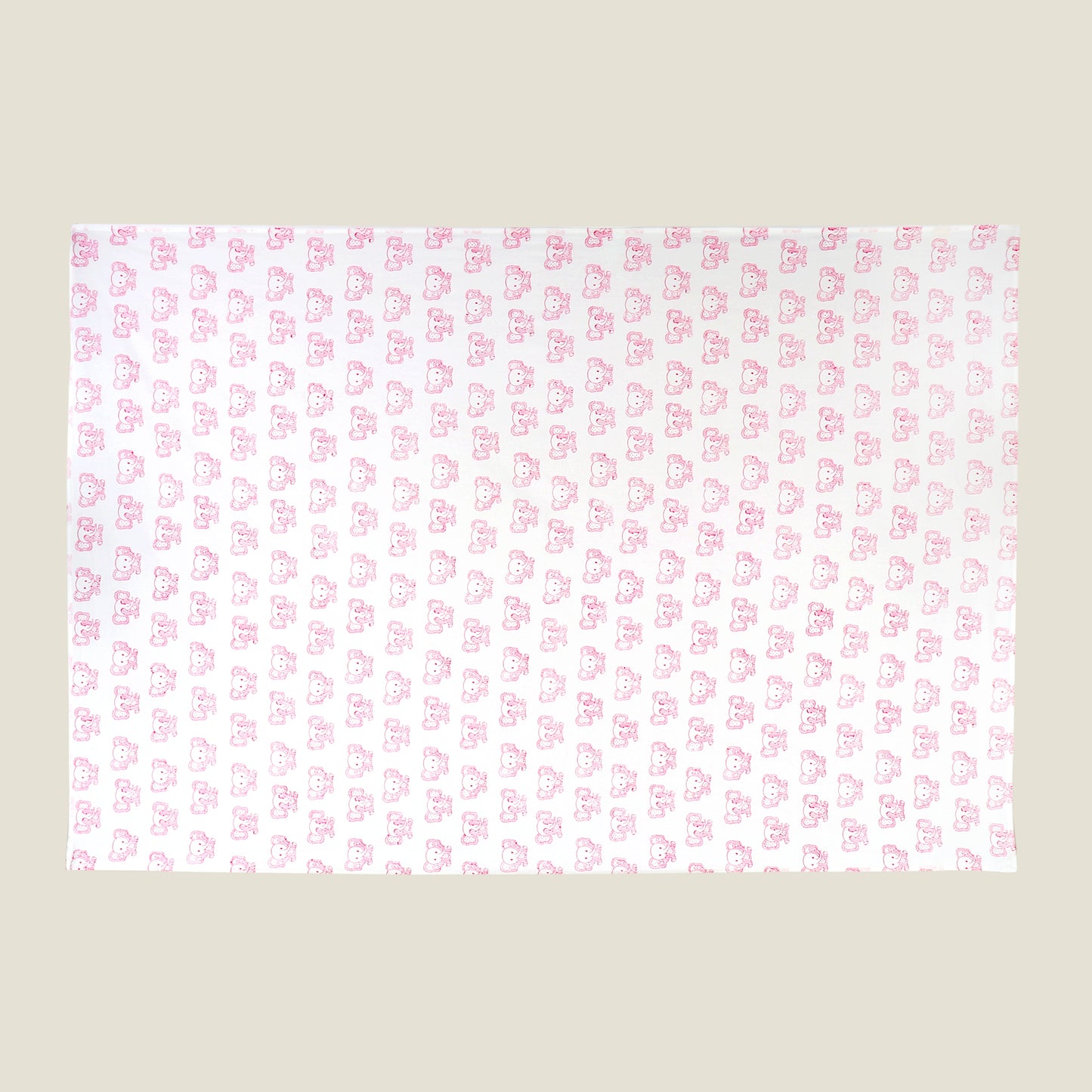 Pink Effa The Elephant Cot Sheet