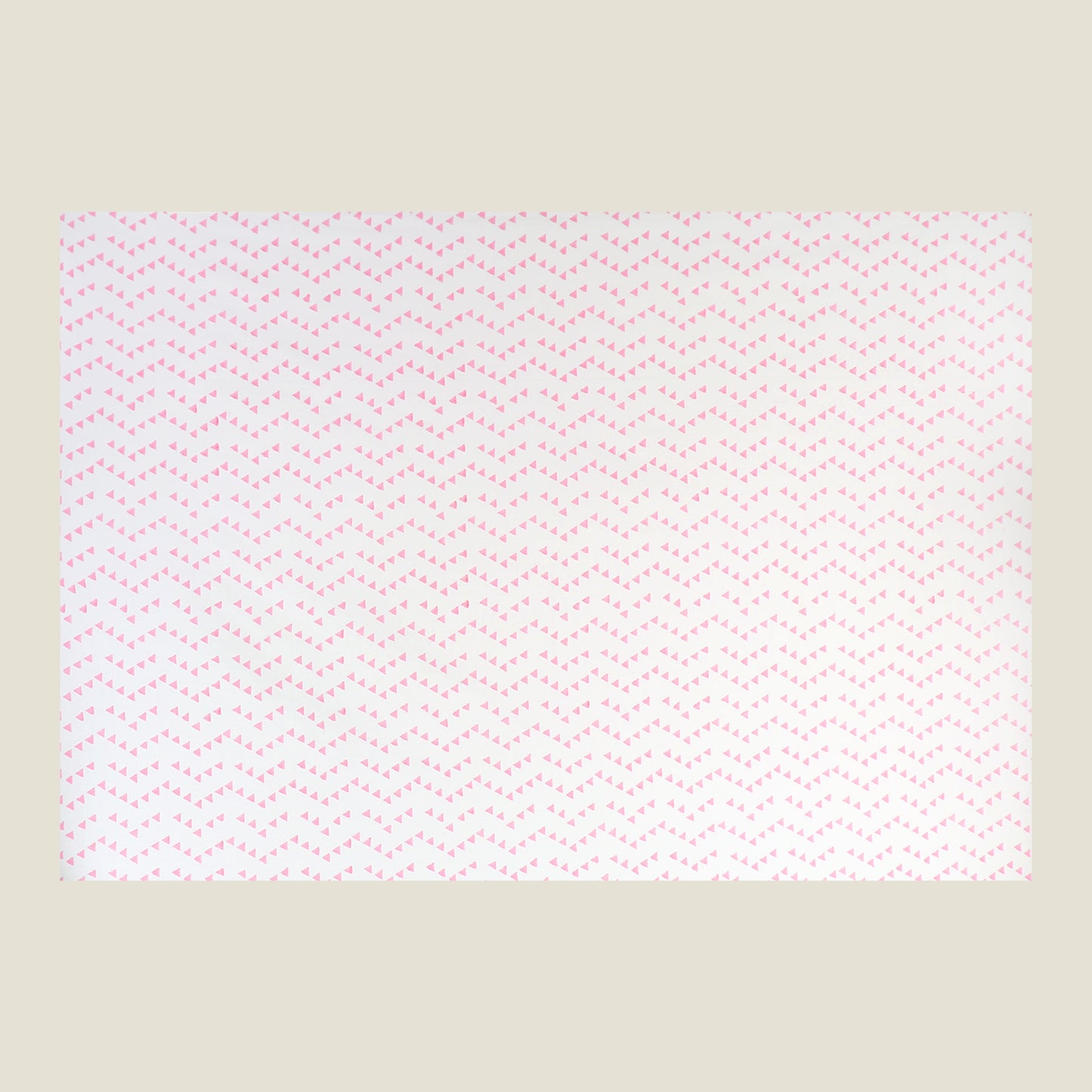 Pink Triangle Cot Sheet