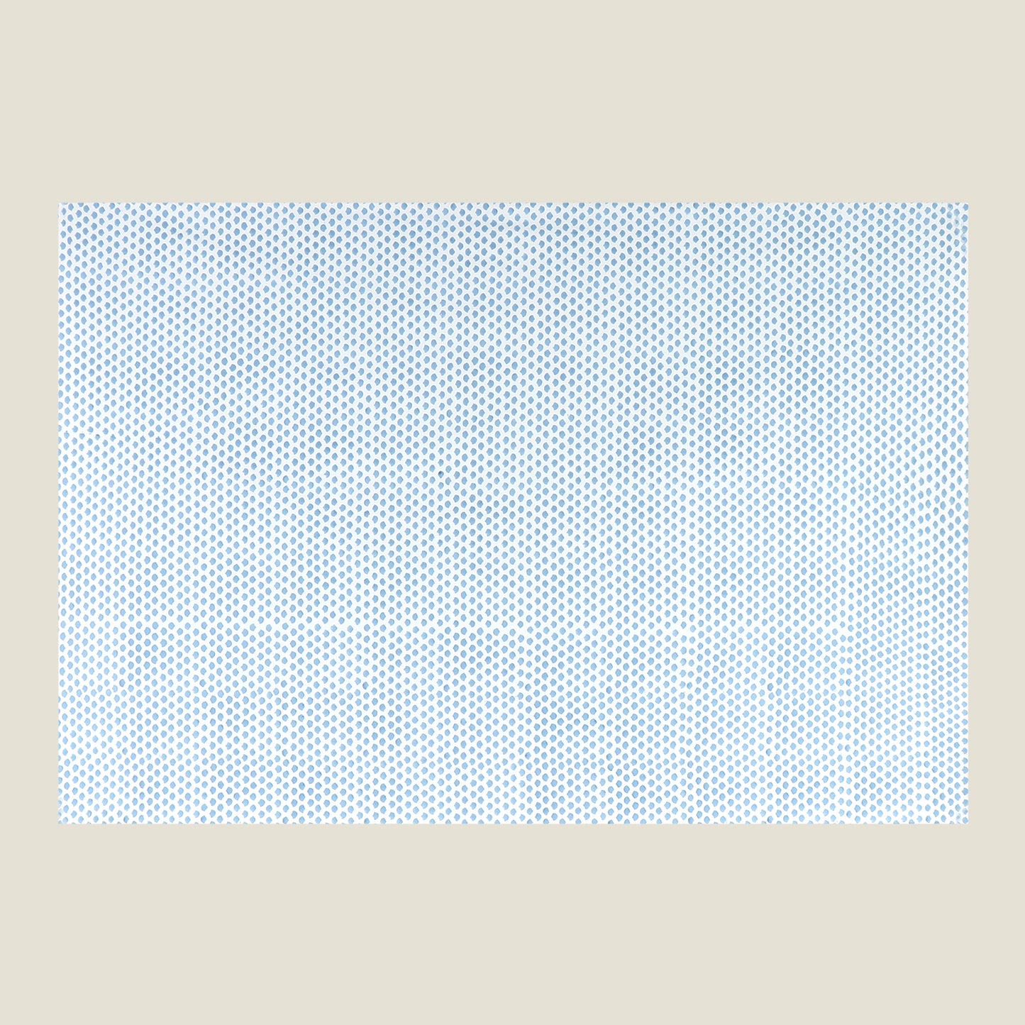 Blue Jharokha Cot Sheet