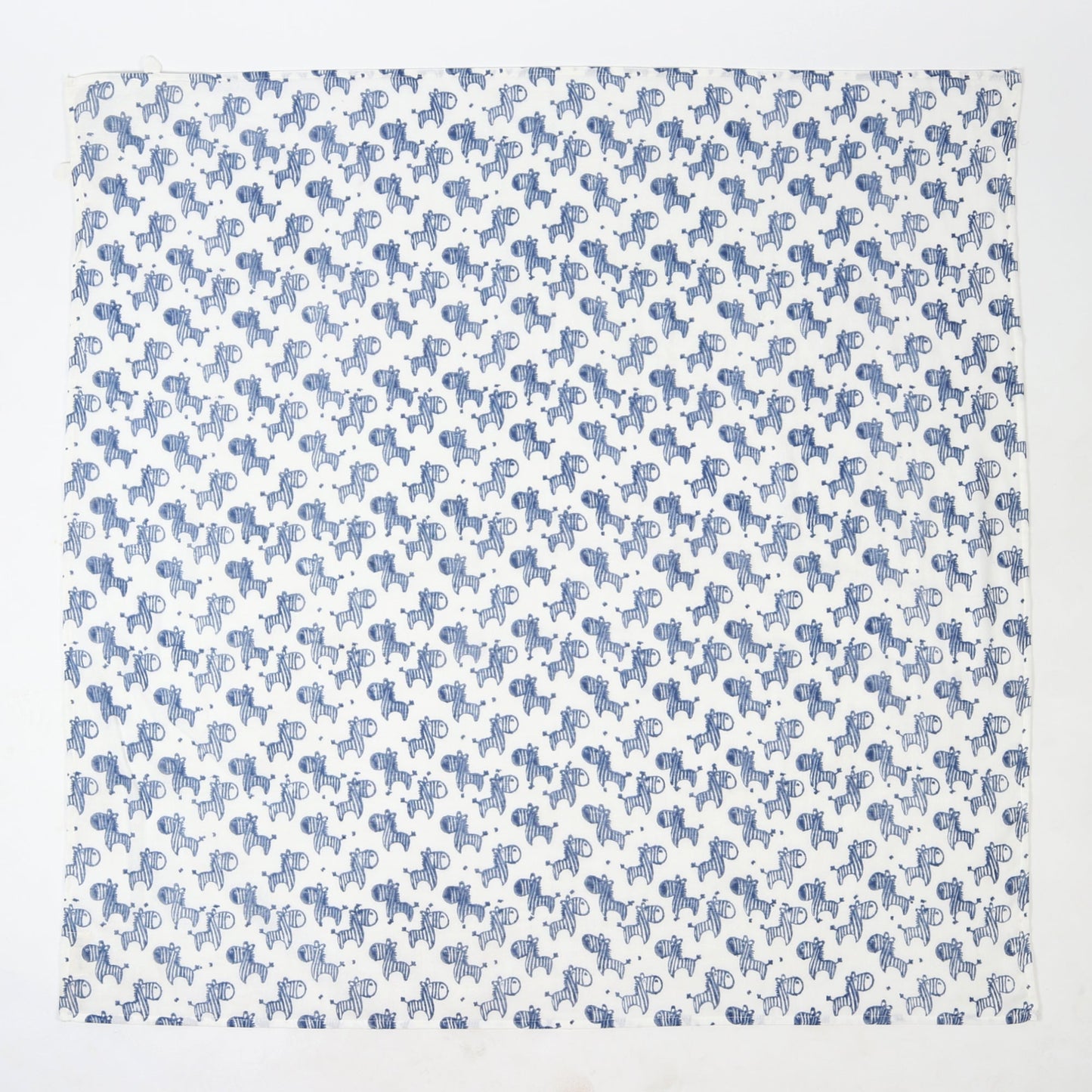 Zeebo the Zebra - Indigo Swaddle
