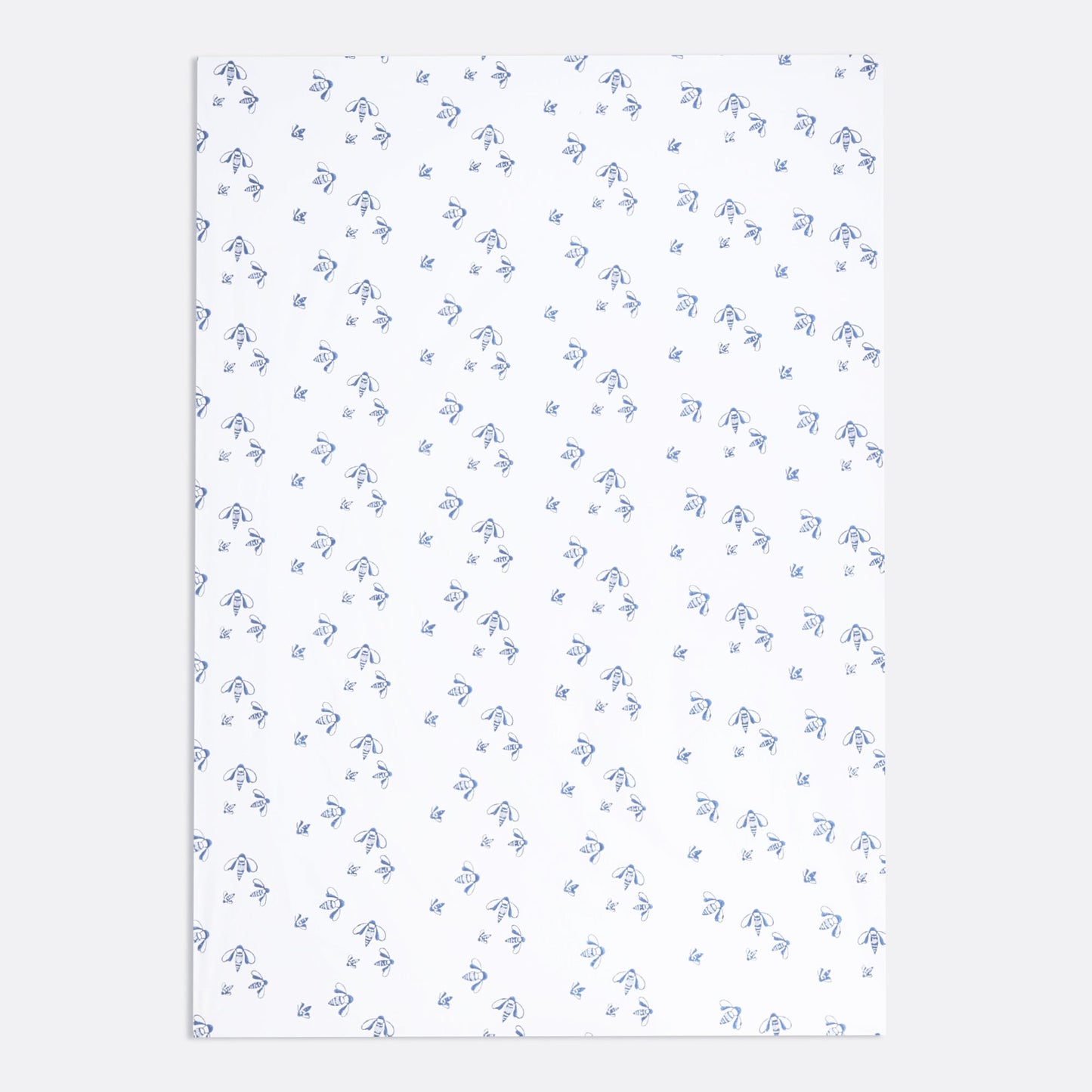 Lee-bee the Honeybee - Indigo Cot Sheet