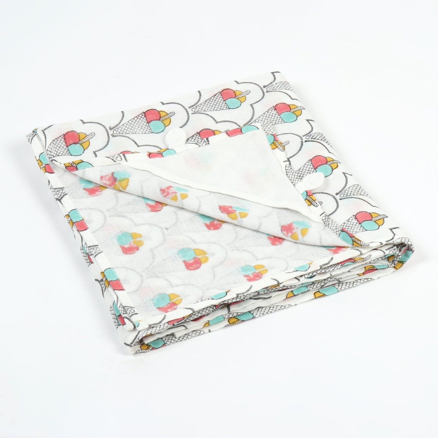 Kimkim the Ice Cream - Multicolored Swaddle