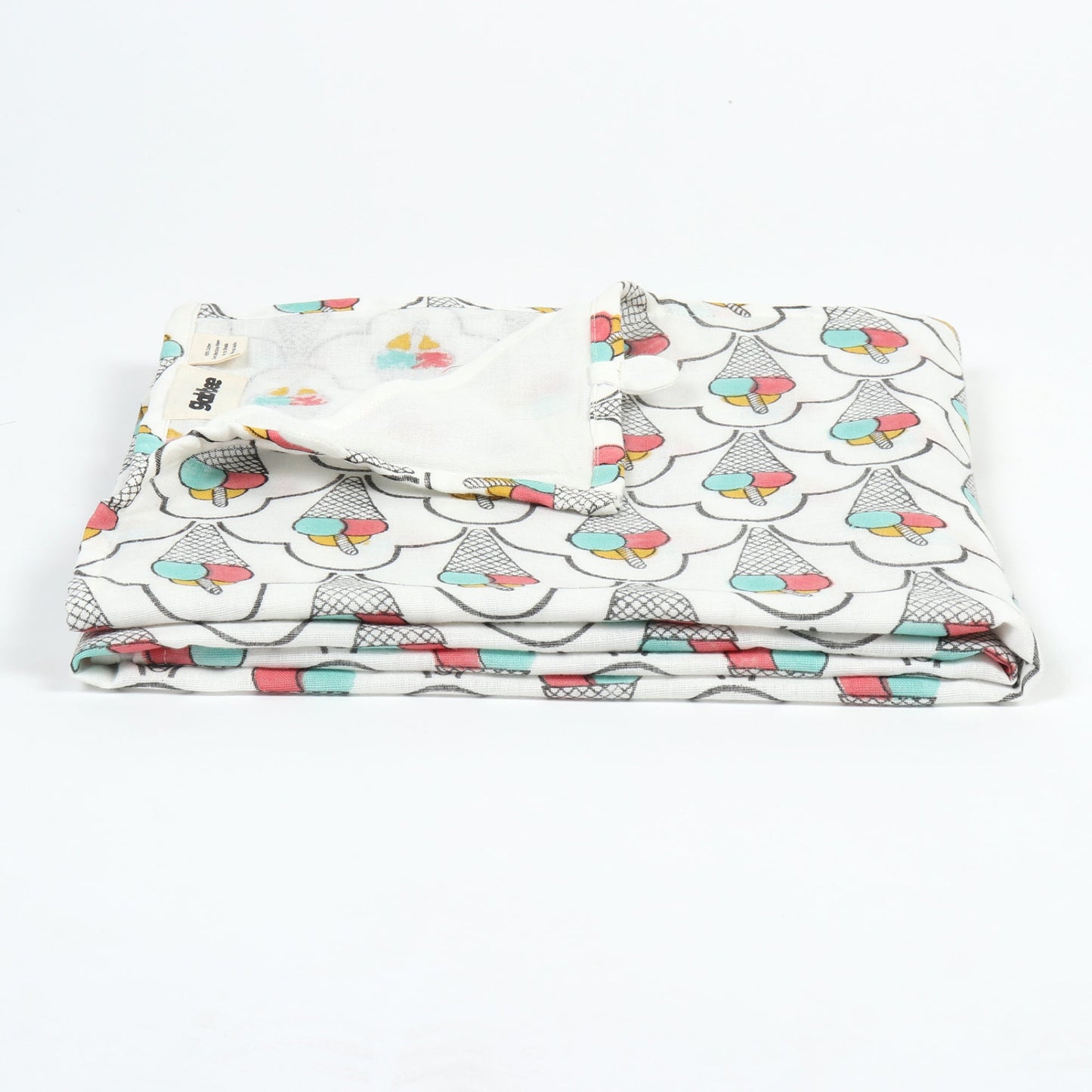 Kimkim the Ice Cream - Multicolored Swaddle