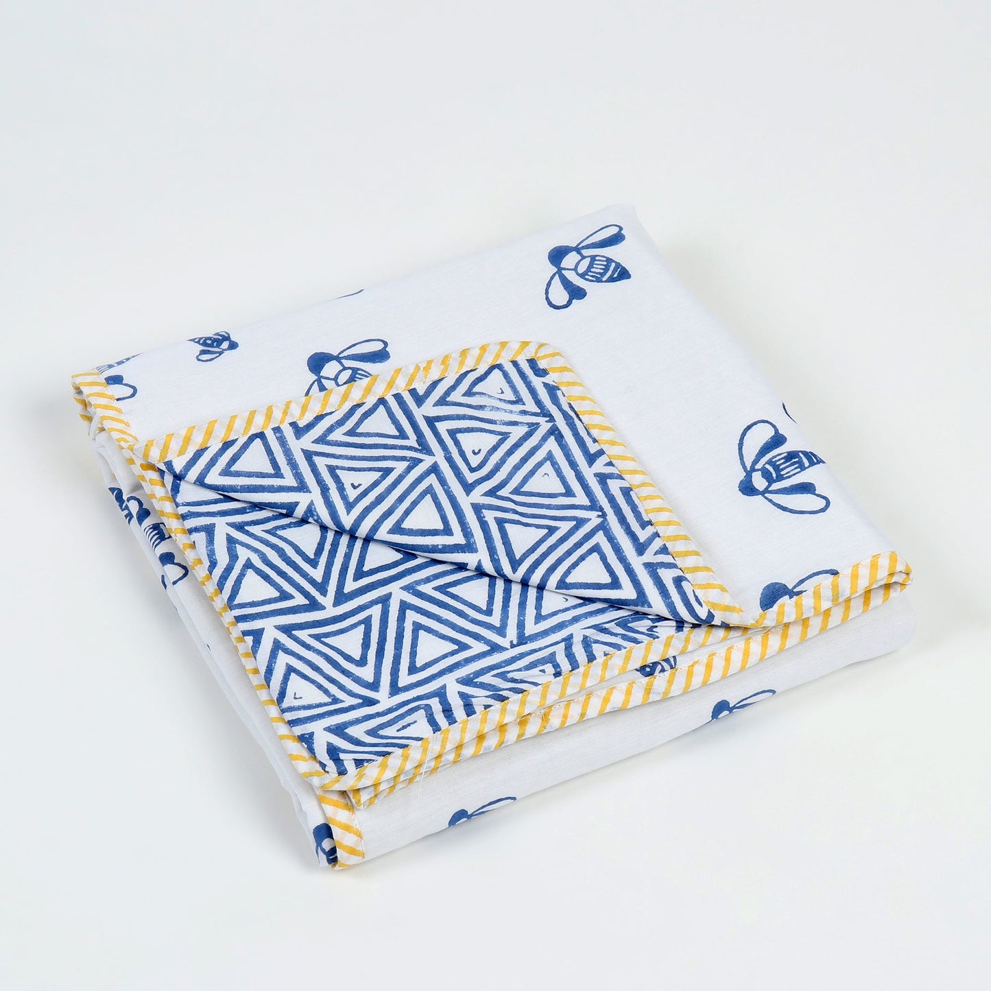 Leebee the Honeybee - Indigo Blanket