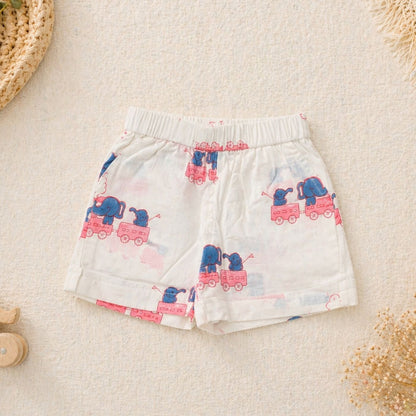 Pink Train Besties Shorts