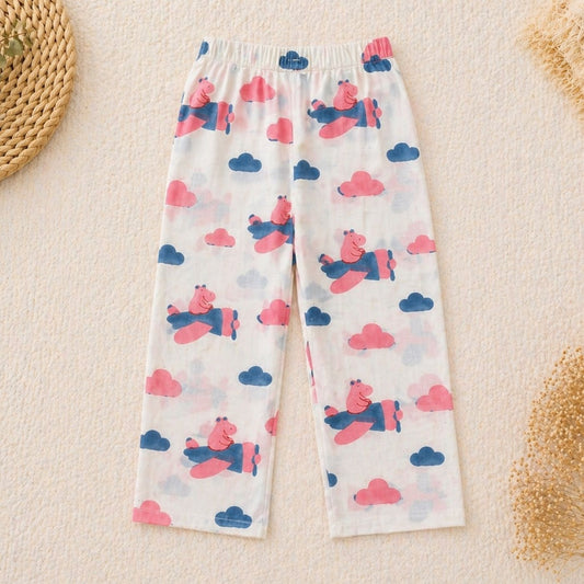 Flying Friends Pink Pants