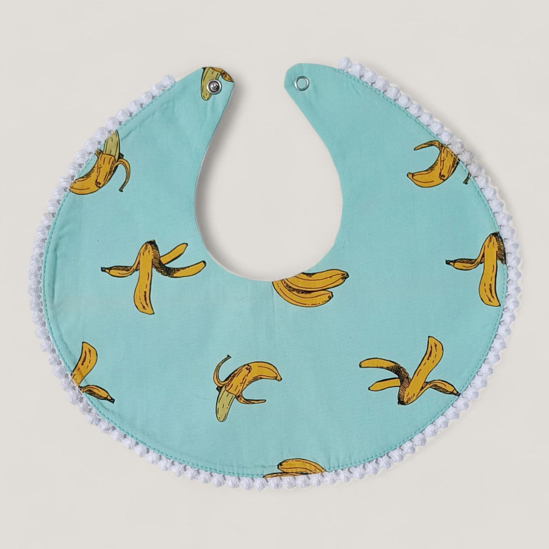 Blue and Yellow Banana Bib