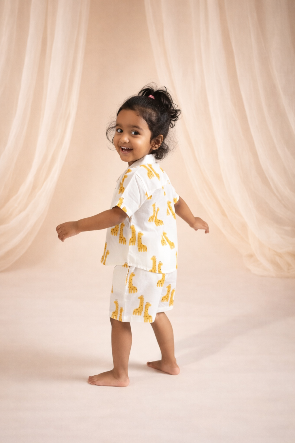 Giraffe Bestie Co-ord Shorts Set