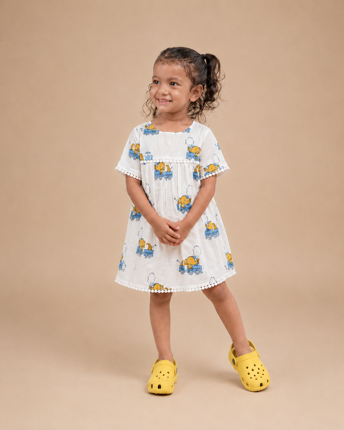 Blue Train Besties Frock