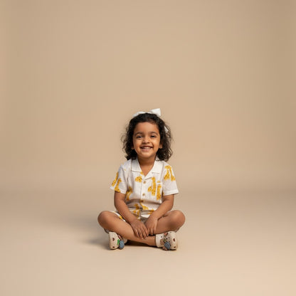 Giraffe Bestie Co-ord Shorts Set