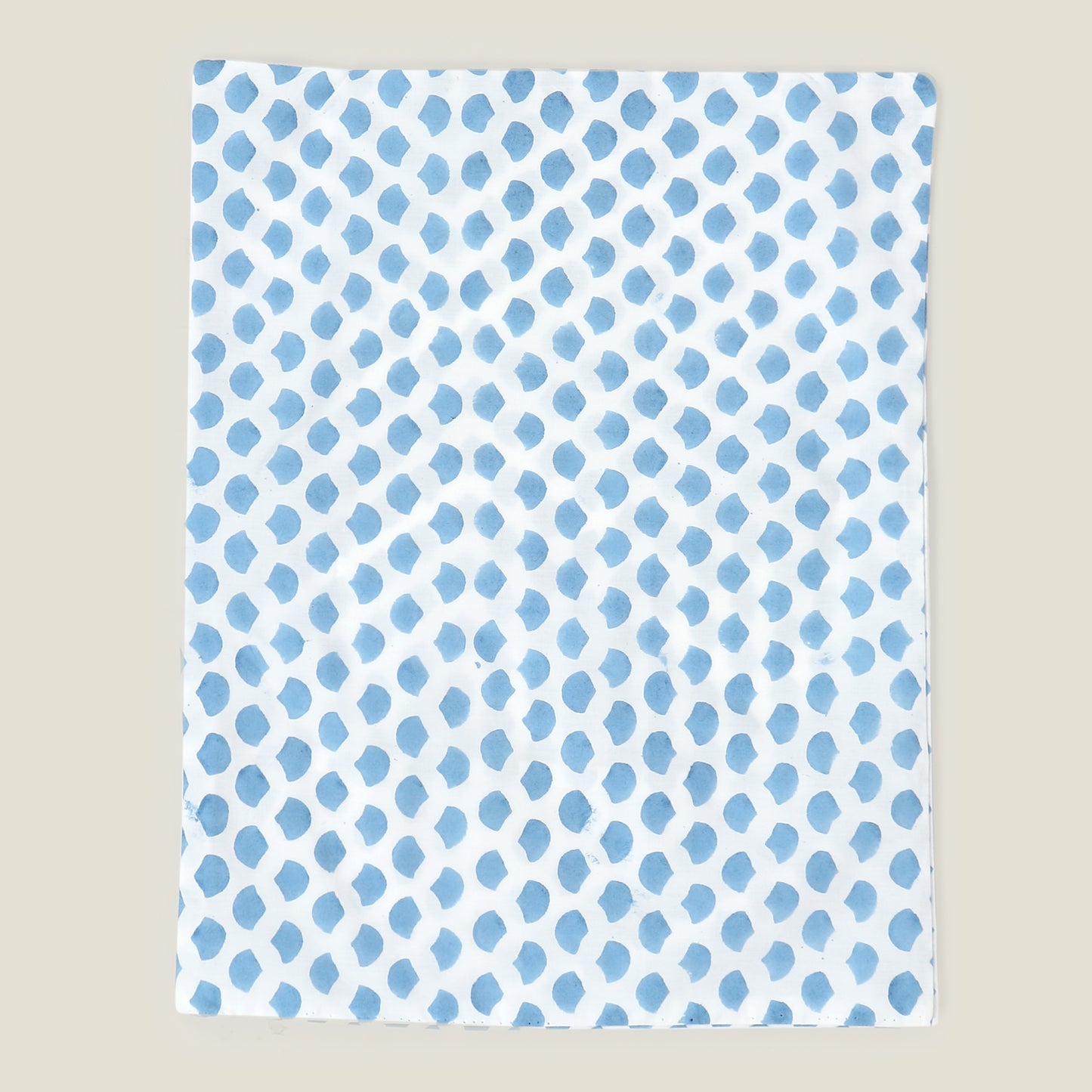 Blue Jharokha Cot Sheet