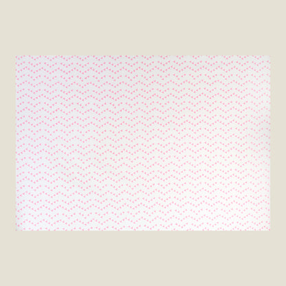 Pink Triangle Cot Sheet