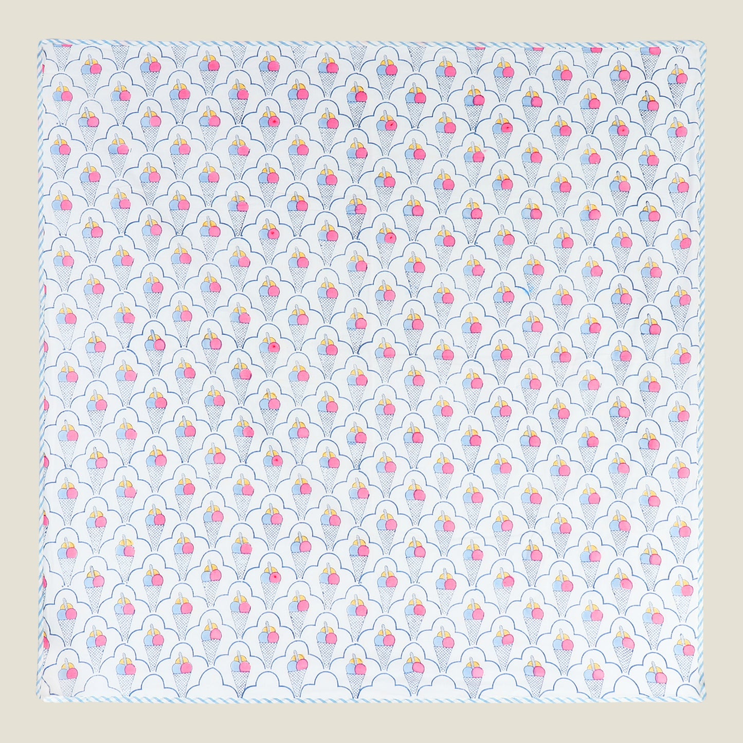 KimKim the Ice Cream - Blue Dohar Blanket