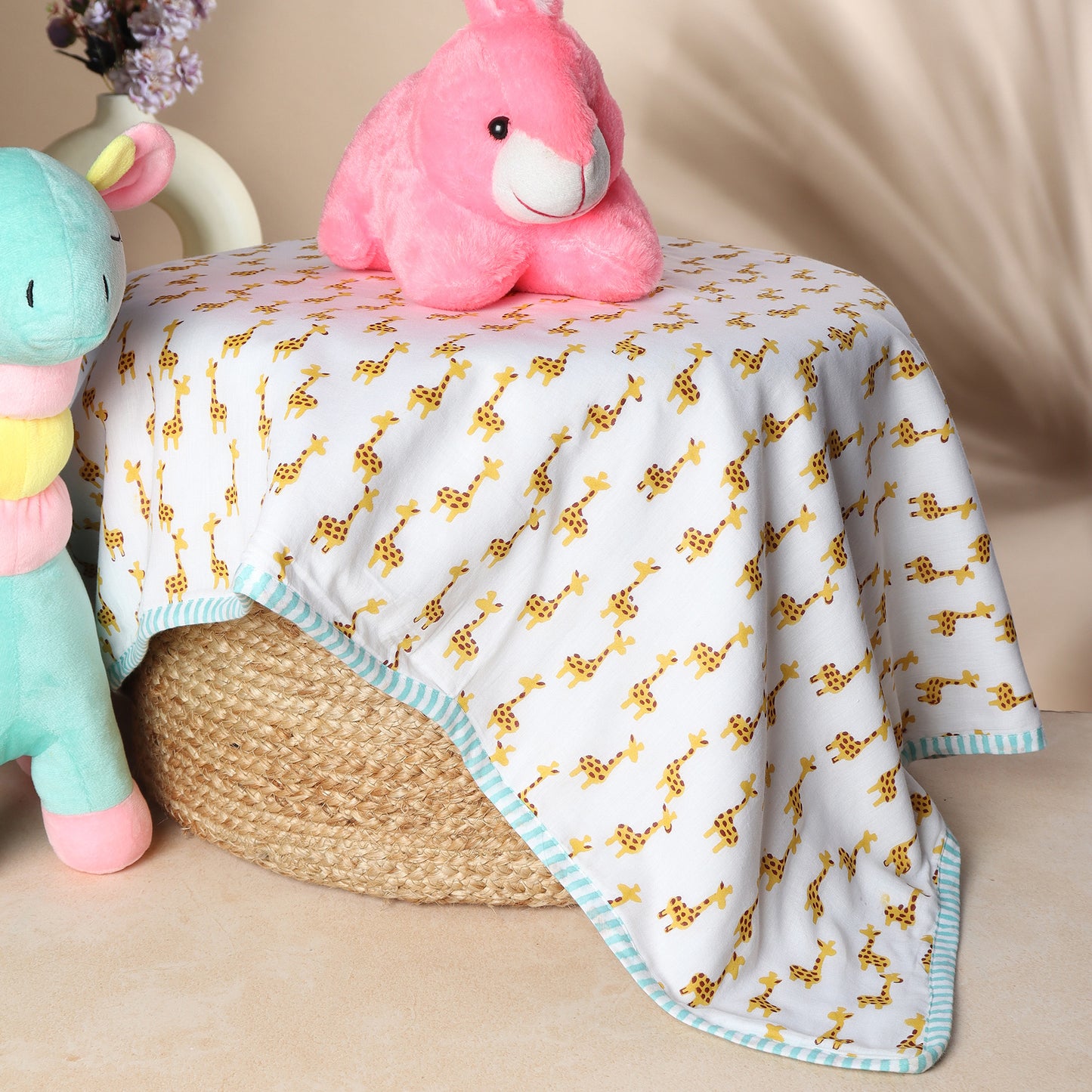 Gaff the Giraffe - Yellow Blanket