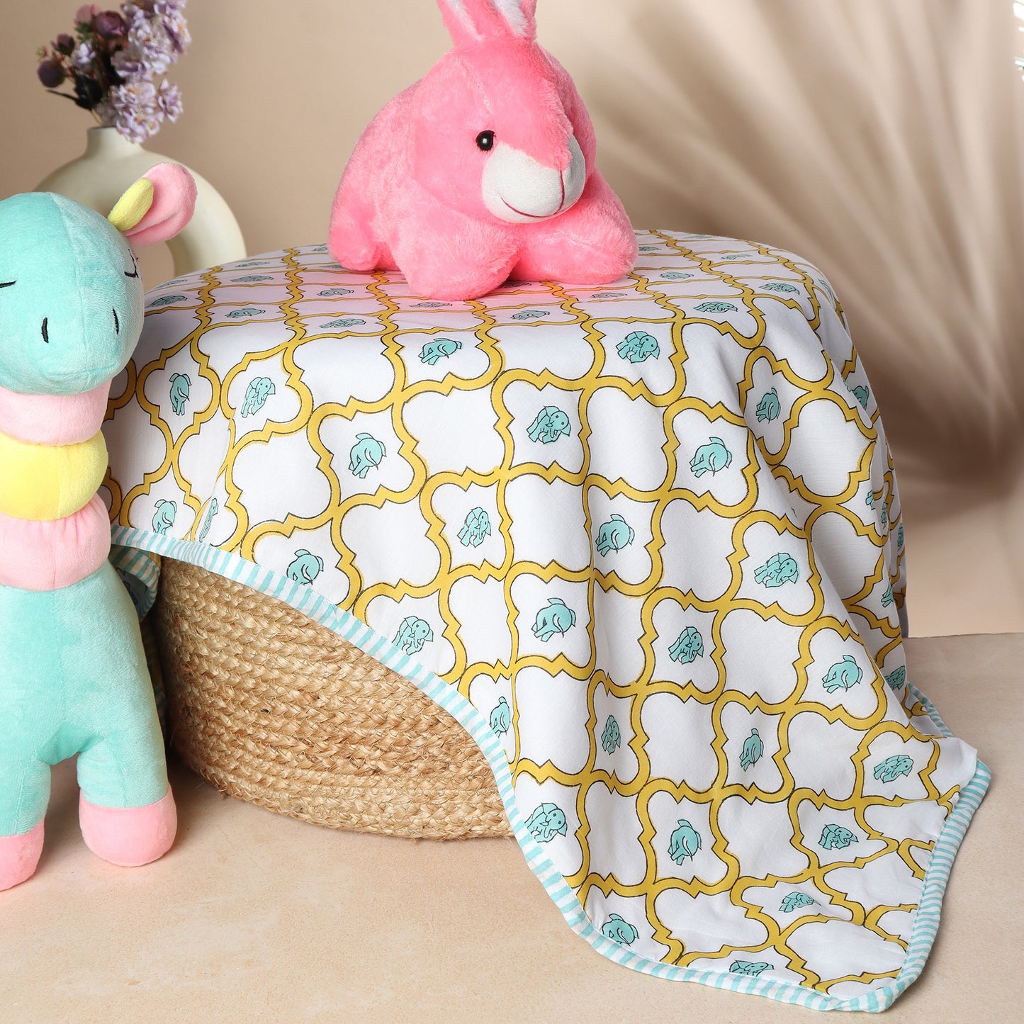 Effa the Elephant - Yellow Blanket