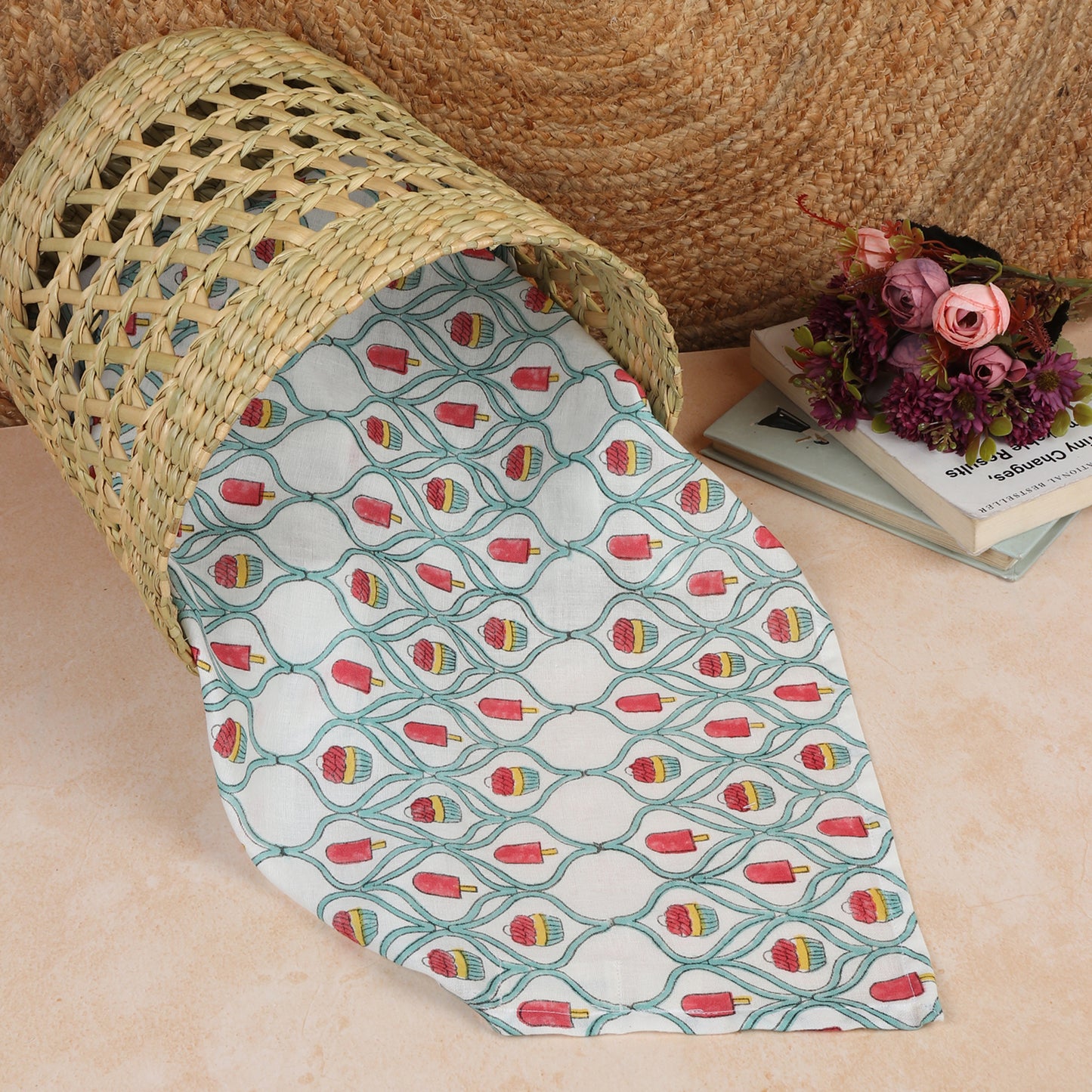 Puppke the Cupcake - Turquoise Swaddle