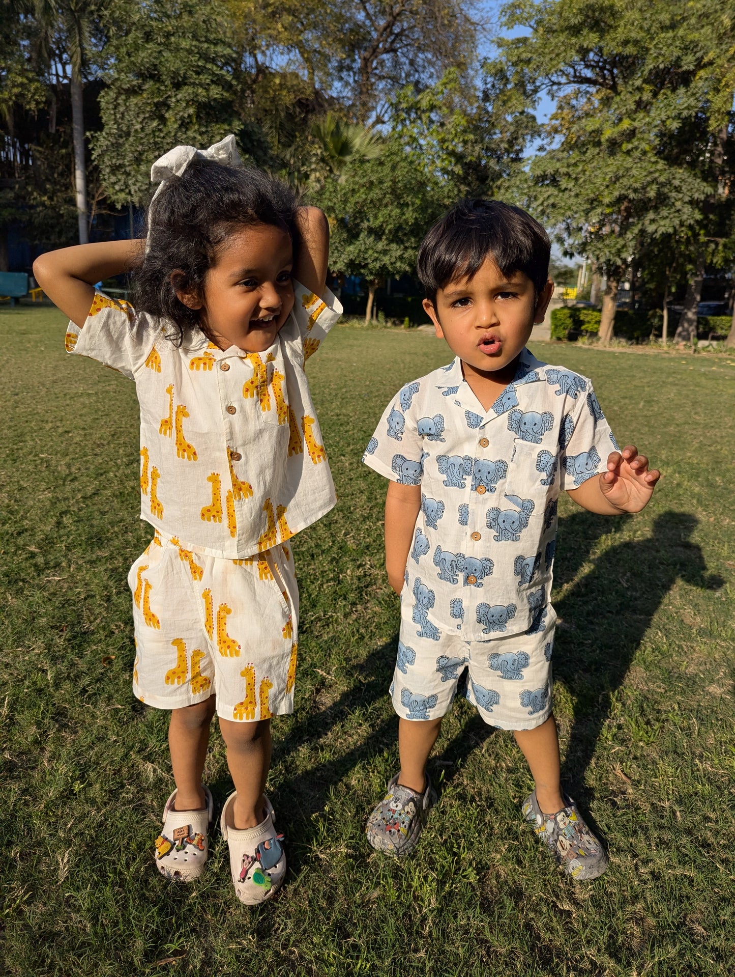 Peekaboo Effa Blue Shirt