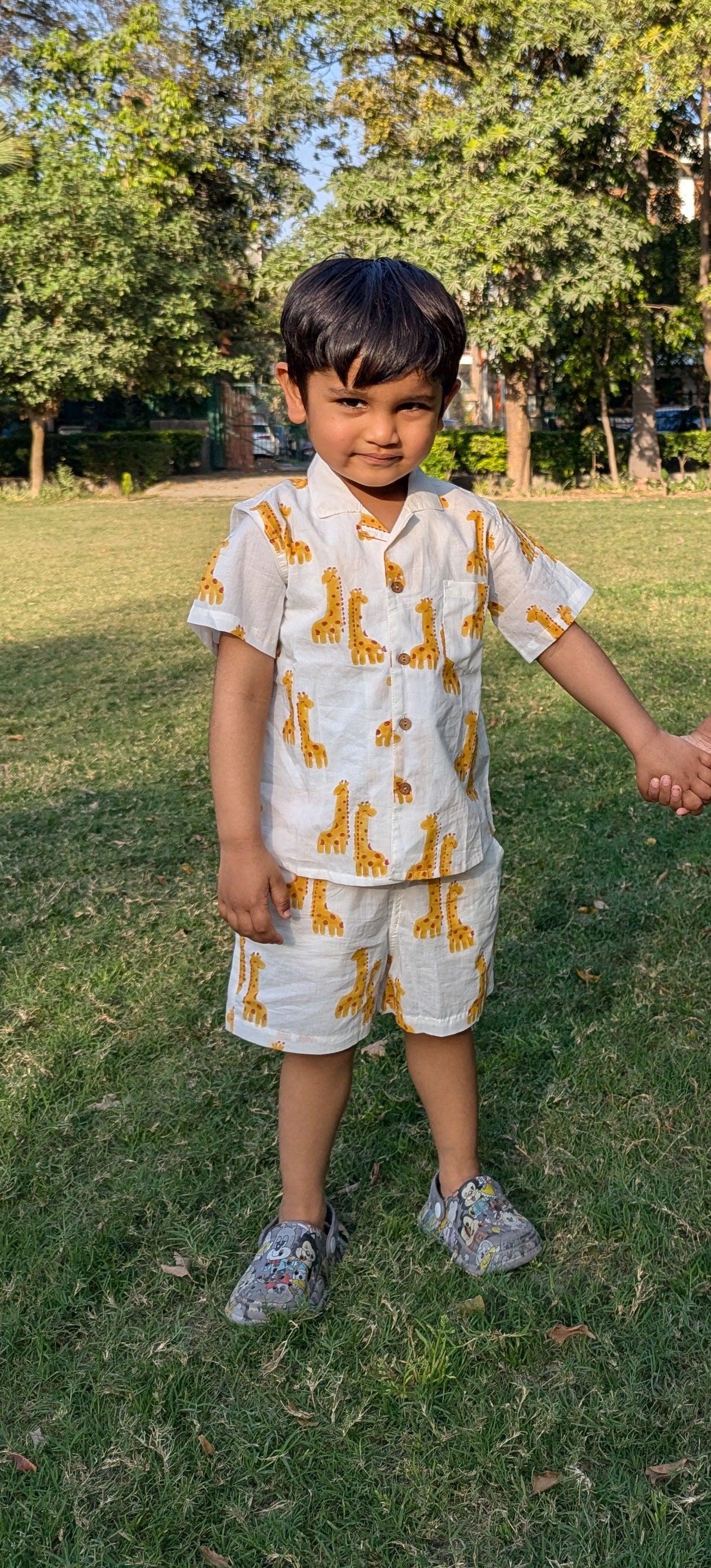 Giraffe Bestie Co-ord Shorts Set