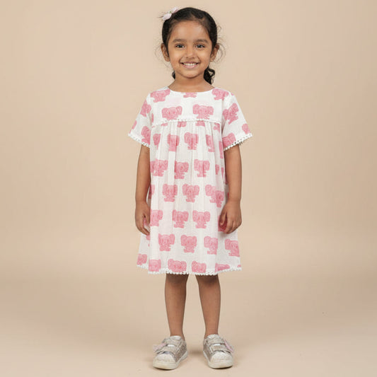 Pink Peekaboo Effa Frock
