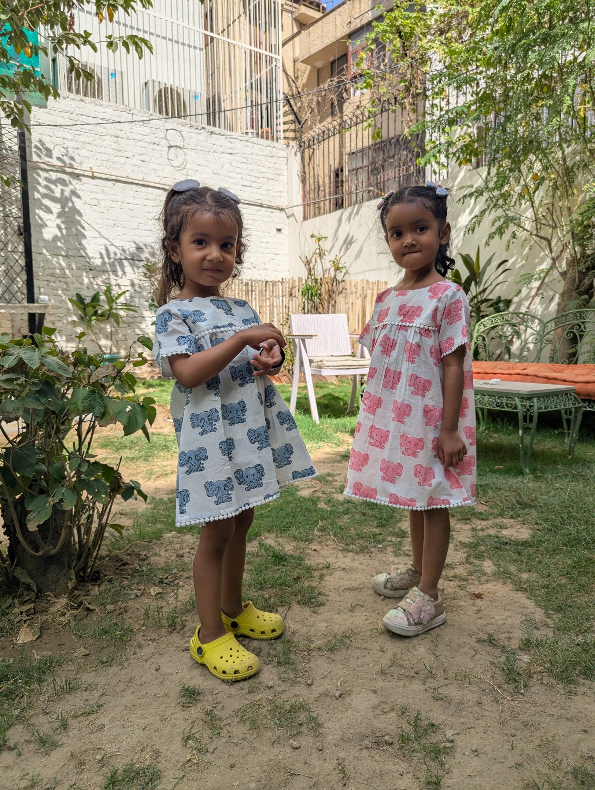 Pink Peekaboo Effa Frock