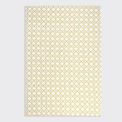 Effa the Elephant - Yellow Cot Sheet
