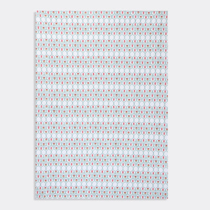 Puppke the Cupcake - Turquoise Cot Sheet