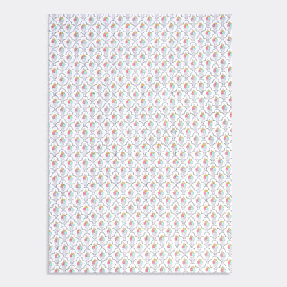 Kimkim the Ice Cream - Multicolored Cot Sheet