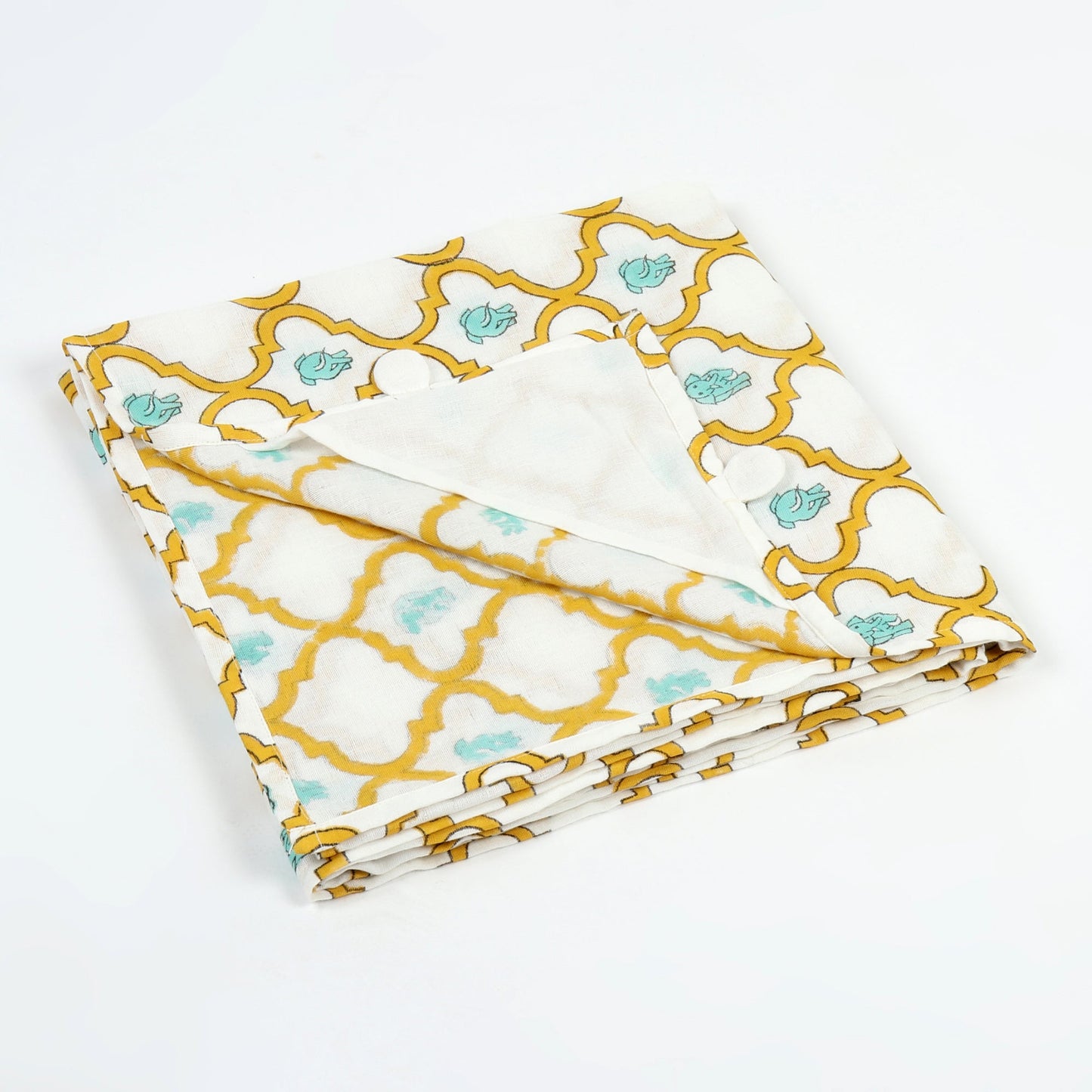 Effa the Elephant - Yellow Swaddle