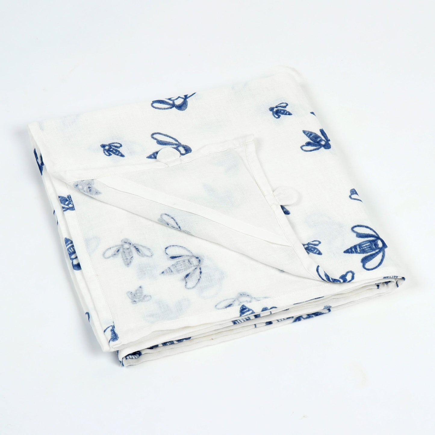 Lee-bee the Honeybee - Indigo Swaddle