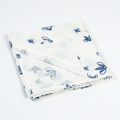 Lee-bee the Honeybee - Indigo Swaddle