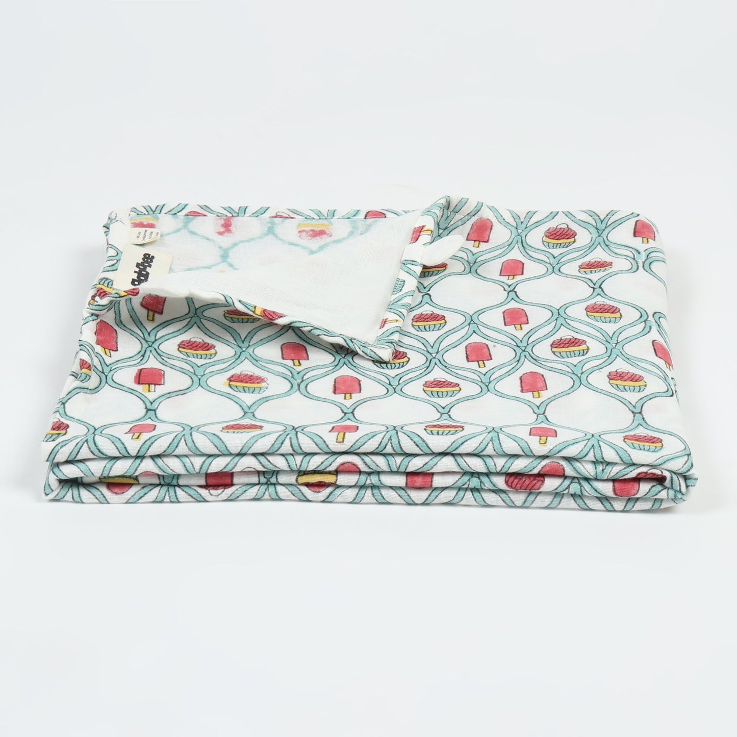 Puppke the Cupcake - Turquoise Swaddle