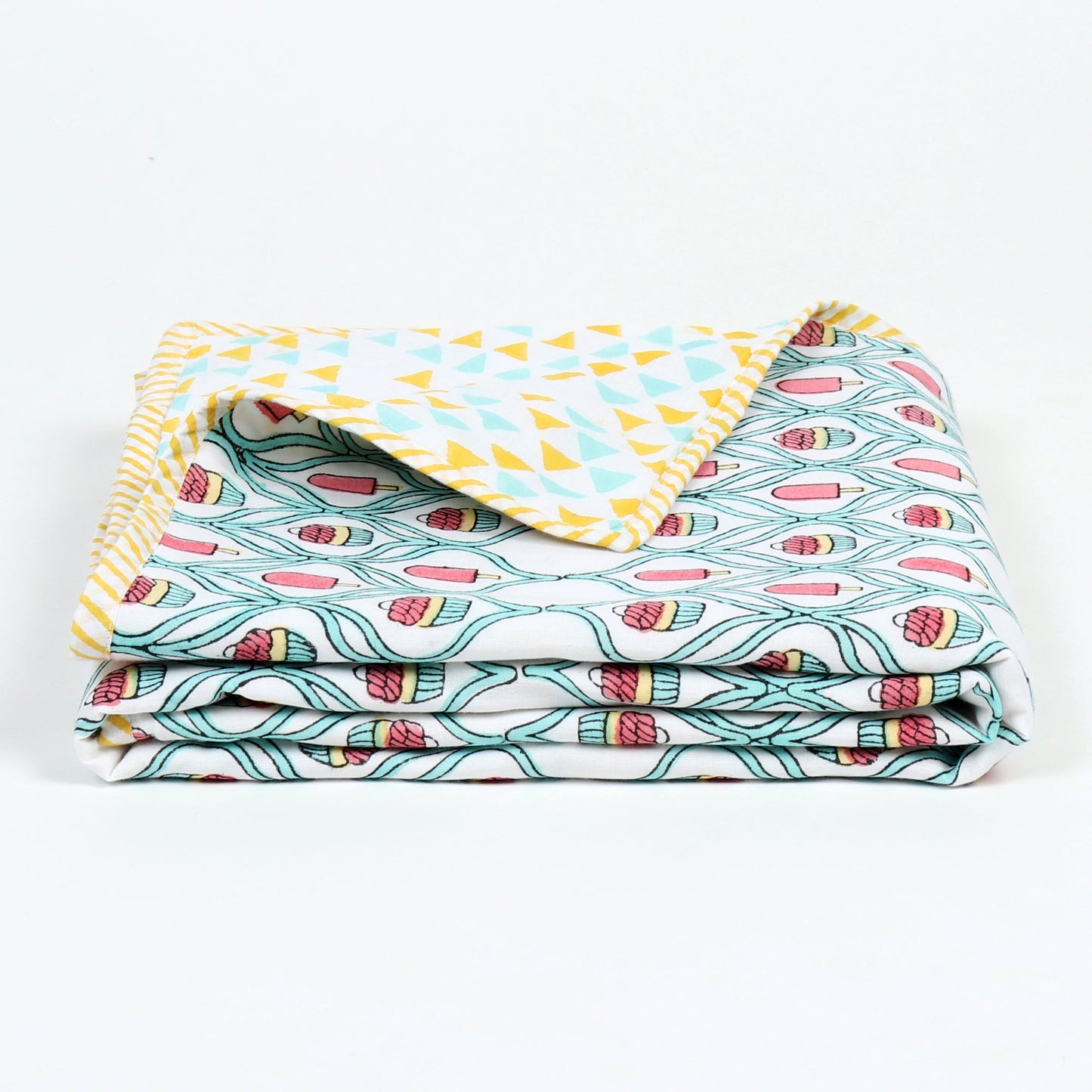 Puppke the Cupcake - Turquoise Blanket