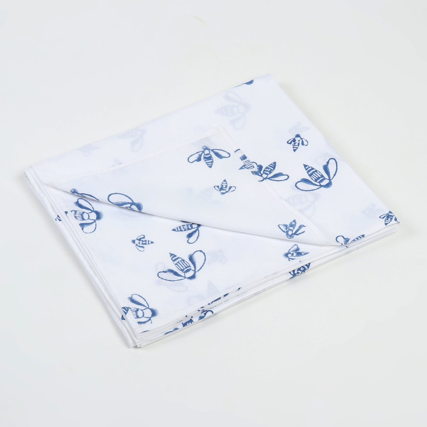 Lee-bee the Honeybee - Indigo Cot Sheet