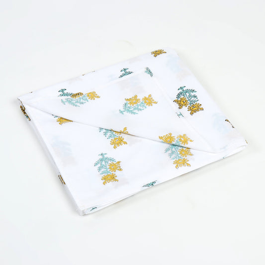 Cabbly the Crab - Yellow Cot Sheet