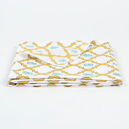 Effa the Elephant - Yellow Cot Sheet
