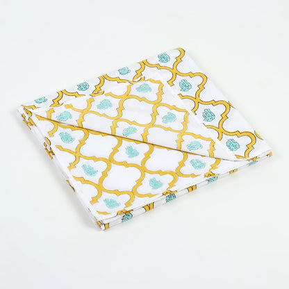 Effa the Elephant - Yellow Cot Sheet