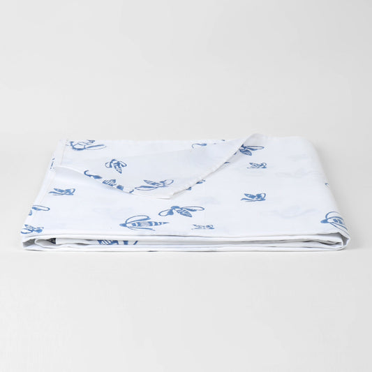 Lee-bee the Honeybee - Indigo Cot Sheet
